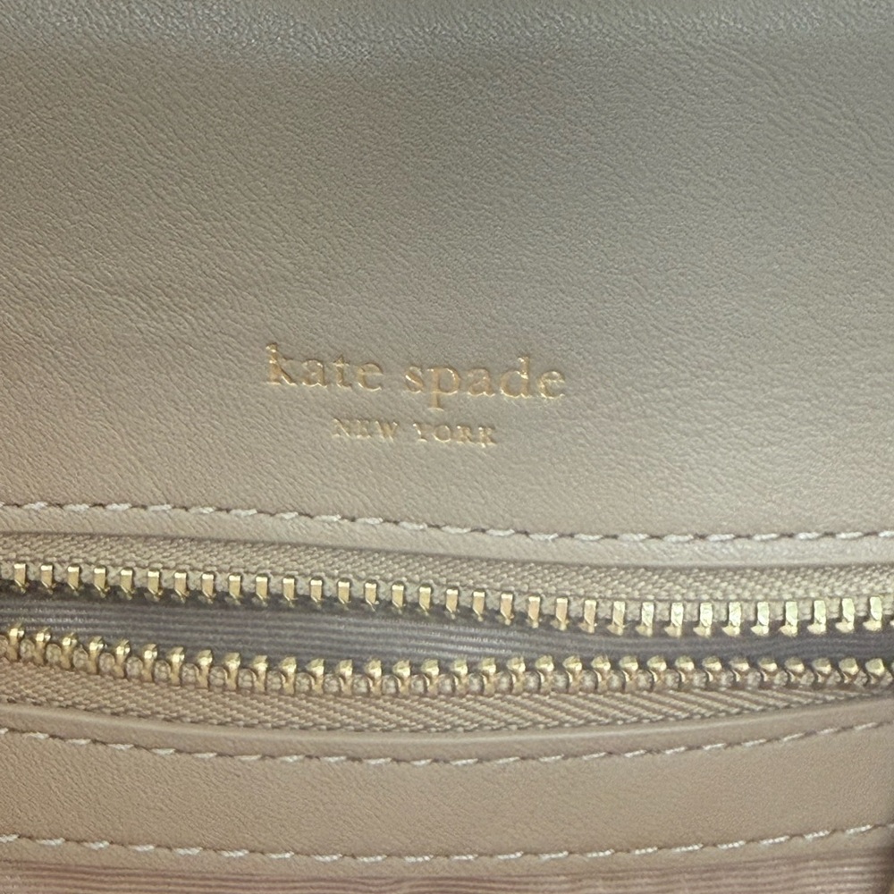 Kate Spade Evelyn Quilted Small Backpack in Ivory - Picture 10 of 12